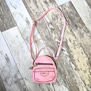 Mini backpack Pink & Gold Hardware